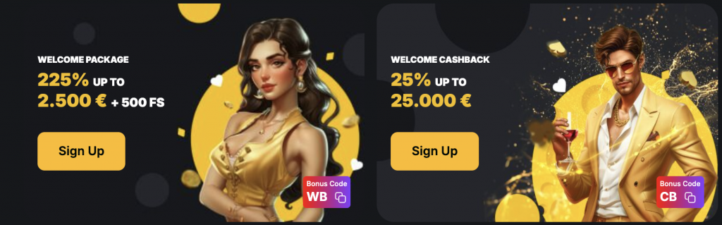 Storten van geld na aanmelding bij Kaasino